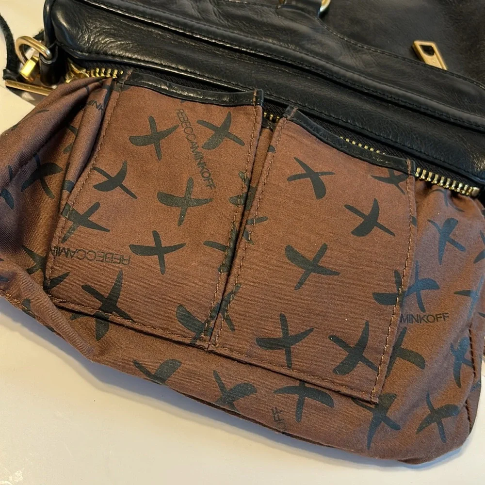 Rebecca Minkoff Mini M. A. C. in Black